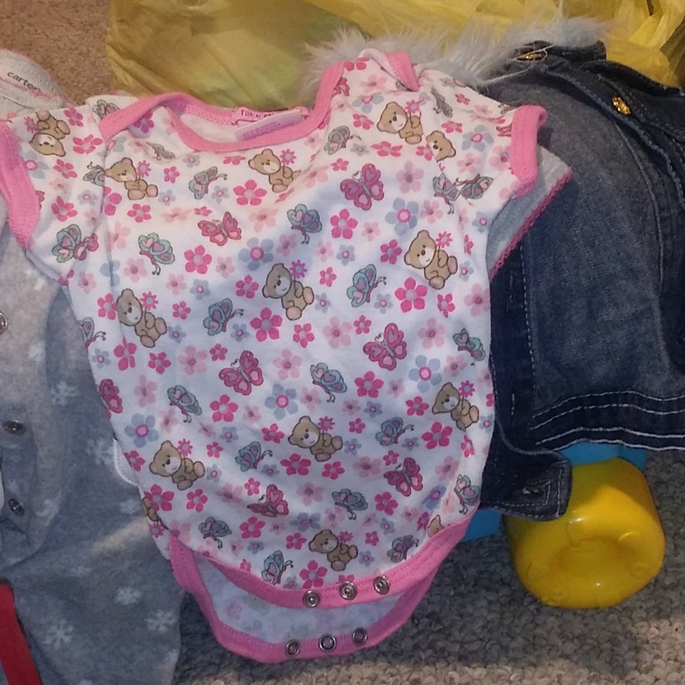 Baby and toddler clothes and toys (new and old)
